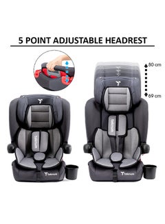TEKNUM Pack And Go Foldable Car Seat Grey  - Image 3