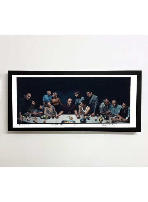 The Sopranos Poster With Frame Multicolour 50x23cm