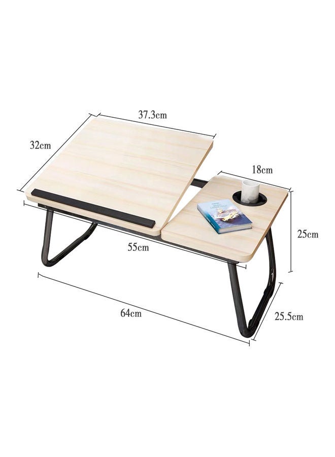Lifting Folding Laptop Desk Beige 64x25.5x25cm - Image 3