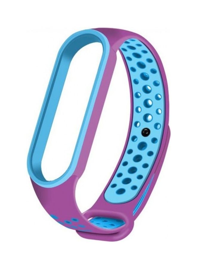 مارجون سوار بديل من السيليكون لساعة شاومي 5/ مي باند 6 متعدد الألوان - Image 2