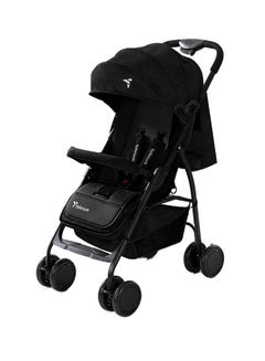 TEKNUM Trip Plus Stroller Extra Wide Stylish Canopy - Black  - Image 1