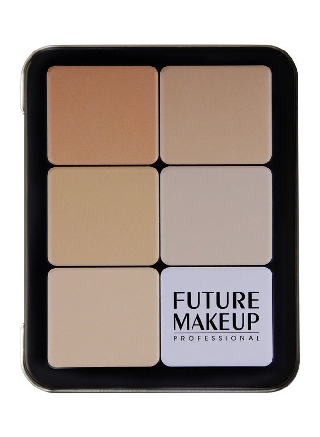 FUTURE MAKEUP 12-Colour Contour Powder Palette FU105 - Image 3