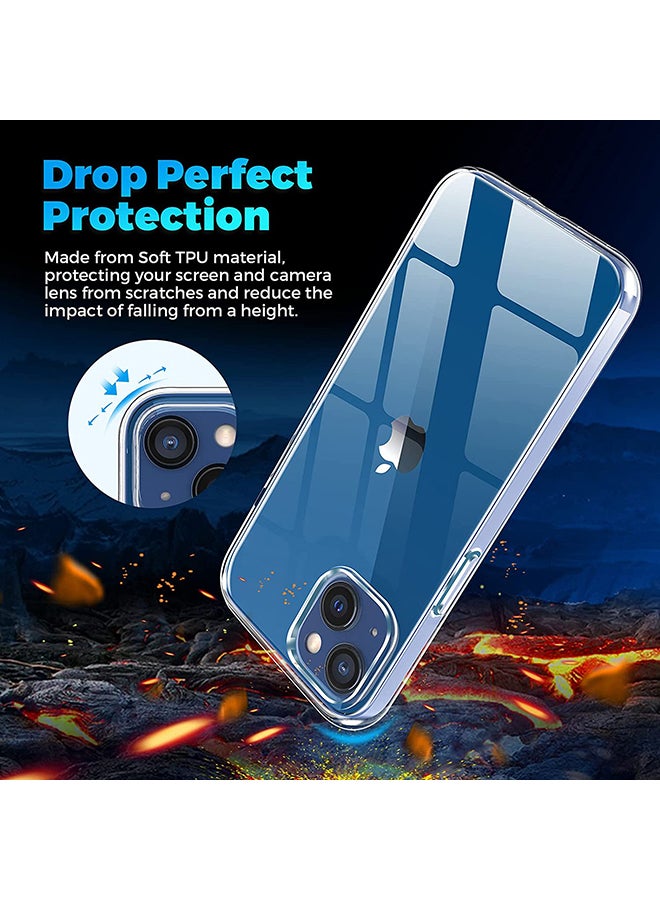 Rock Pow 2 Tempered Glass Screen Protector and 2 Camera Lens Protector For iPhone 13 Mini 5.4 Inch Clear - Image 3