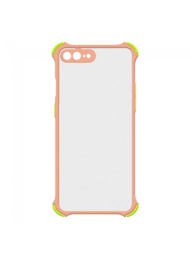MARGOUN Anti-Drop Bumper Gorilla Frosted Case Cover for iPhone 8 Plus/7 Plus Clear/Pink - Image 3