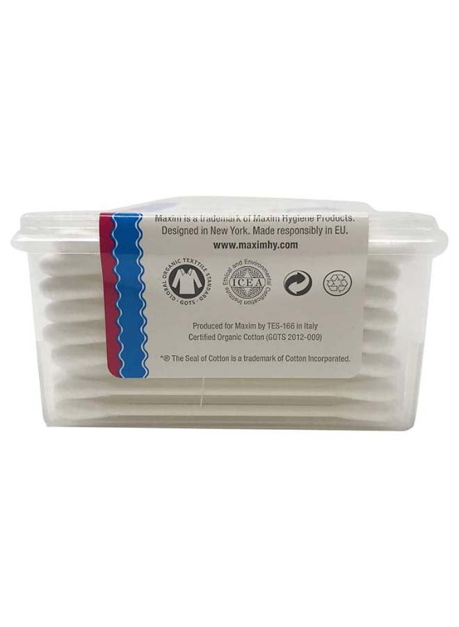 Maxim 180-Piece Organic Cotton Swabs - Image 3