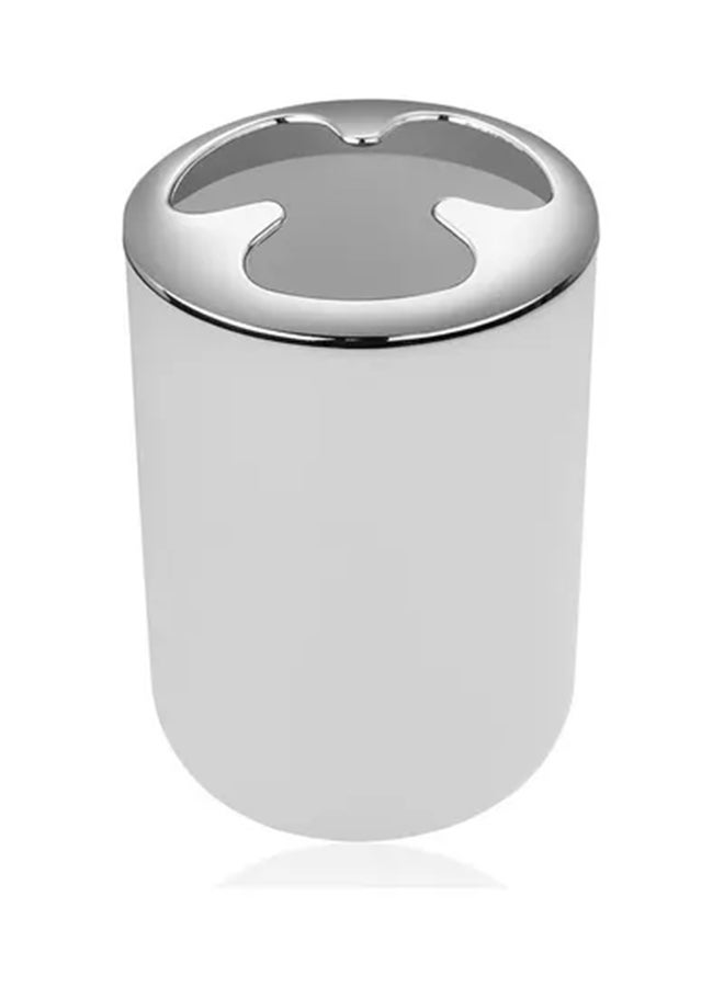طقم إكسسوارات حمام مكون من ست قطع أبيض  - Image 4