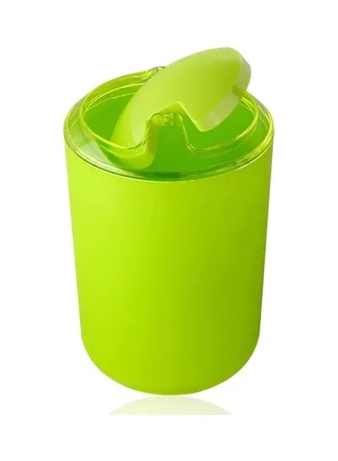 طقم إكسسوارات حمام مكون من ست قطع أخضر ليموني 30x20x20سم  - Image 2
