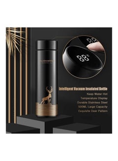 XiuWoo Stainless Steel LED Smart Temperature Display Vacuum Thermo Bottle Multicolour 500ml  - Image 4