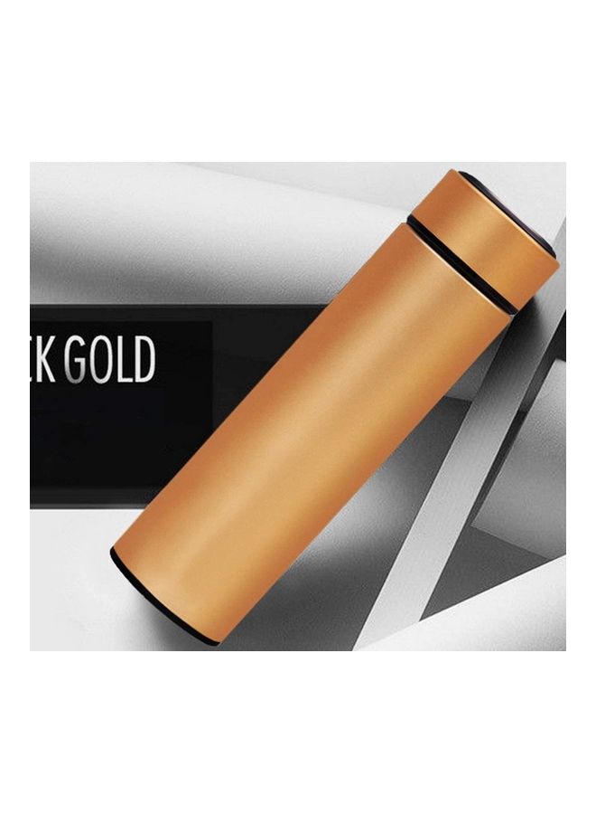 XiuWoo Intelligent Temperature Display Vacuum Insulated Water Bottle Gold - Image 5