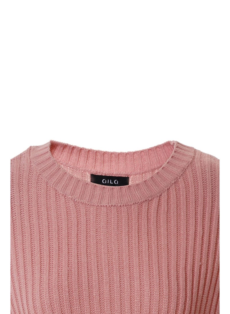 Long Sleeve Sweater Dark Pink - v1632036436/N48686709V_5