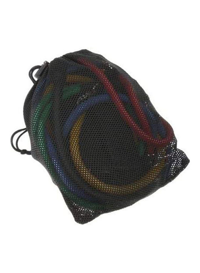 Resistance Bands Fitness Exercise Tube Rope Set Yoga ‎19.4 x 18.6 x 4.8cm - Image 4