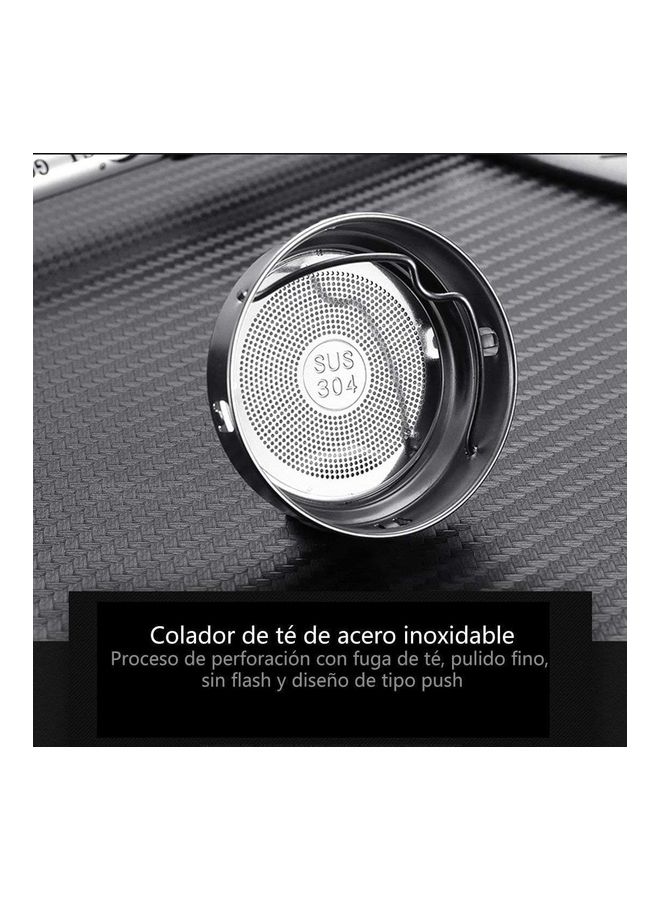 شو وو زجاجة مياه مفرغة معزولة مع شاشة تعرض درجة الحرارة ذهبي - Image 2