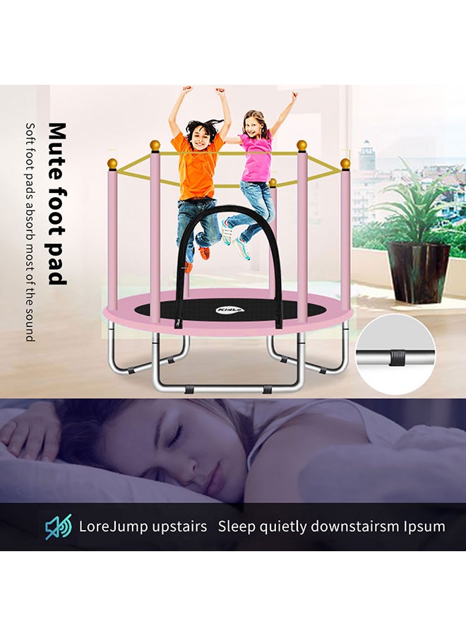Kidle Indoor And Outdoor Sports Trampoline 140x140x100cm  - Image 2