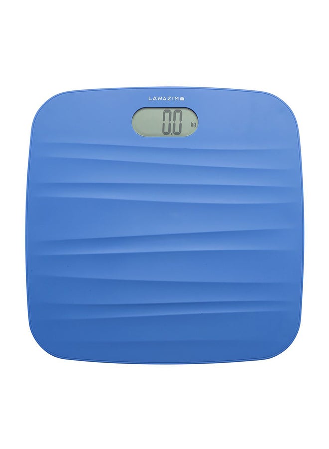 لوازم ميزان رقمي للجسم أزرق 34x5x33سم - Image 2