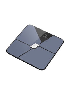 LAWAZIM Smart Digital Personal Scale With Bluetooth Dark Blue 34x4.5x33cm  - Image 2