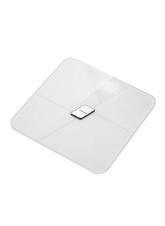 LAWAZIM Smart Digital Personal Scale With Bluetooth White 34x4x33cm  - Image 2