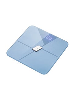 LAWAZIM Smart Digital Personal Scale With Bluetooth Light Blue 34x4x33cm  - Image 2