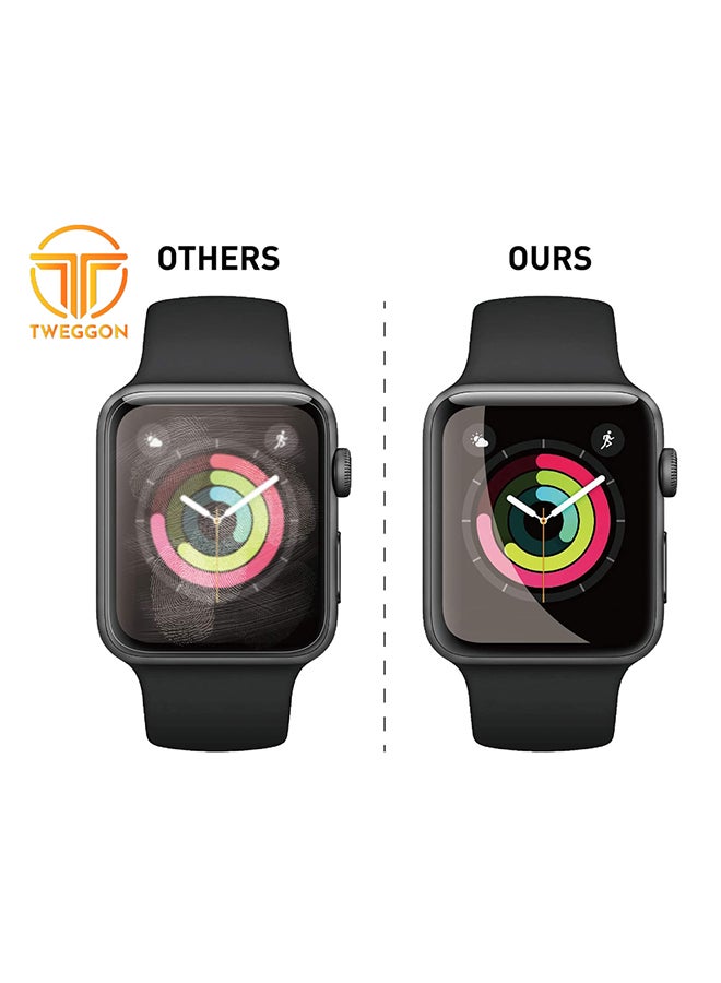 TWEGGON - Apple Watch Screen Protector 3D For 6/SE/5/4 44mm- 3pcs Clear - Image 1