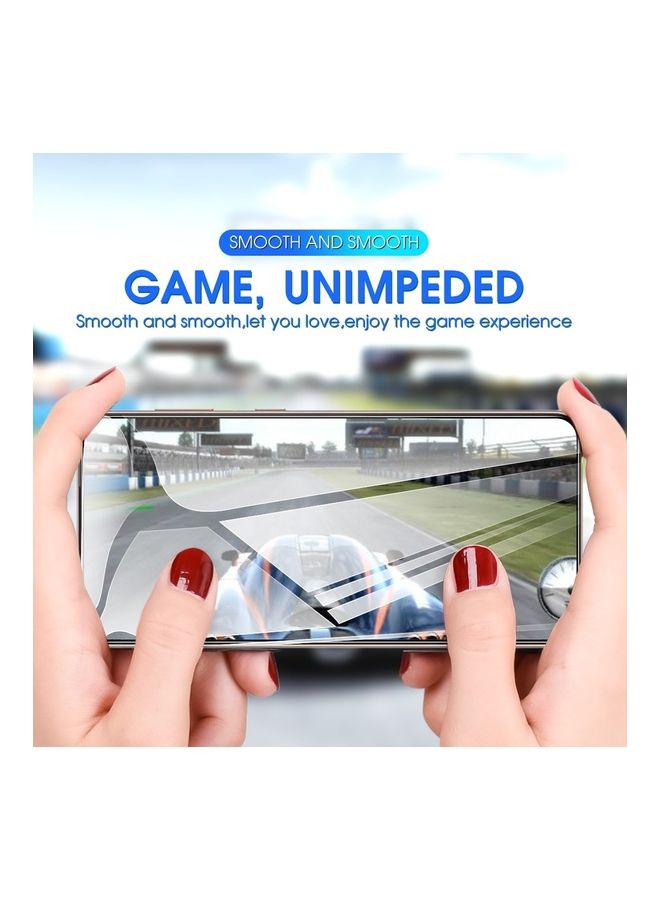Glass Screen Protector Full Glue For Samsung Galaxy S21 Clear  - Image 5