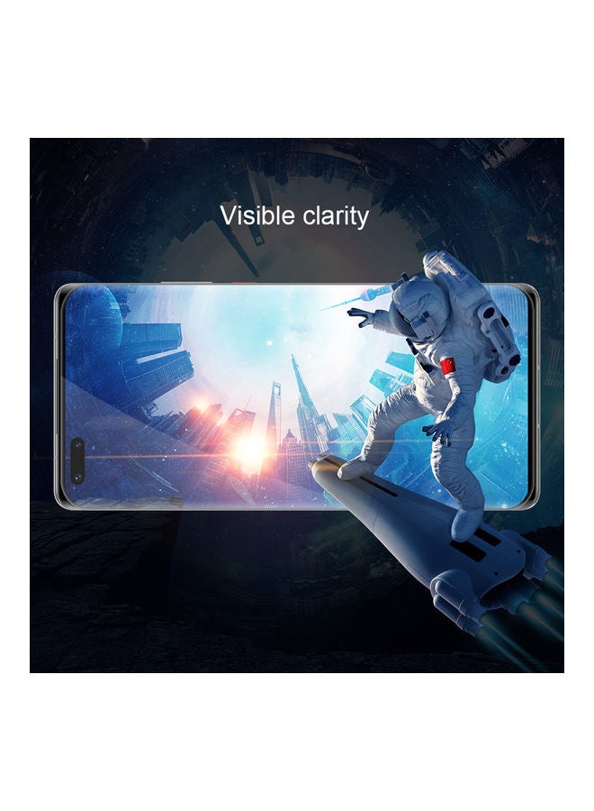 Glass - 5D Curved Screen Protector with Full Glue For Huawei Mate 40 Pro Clear - Image 1