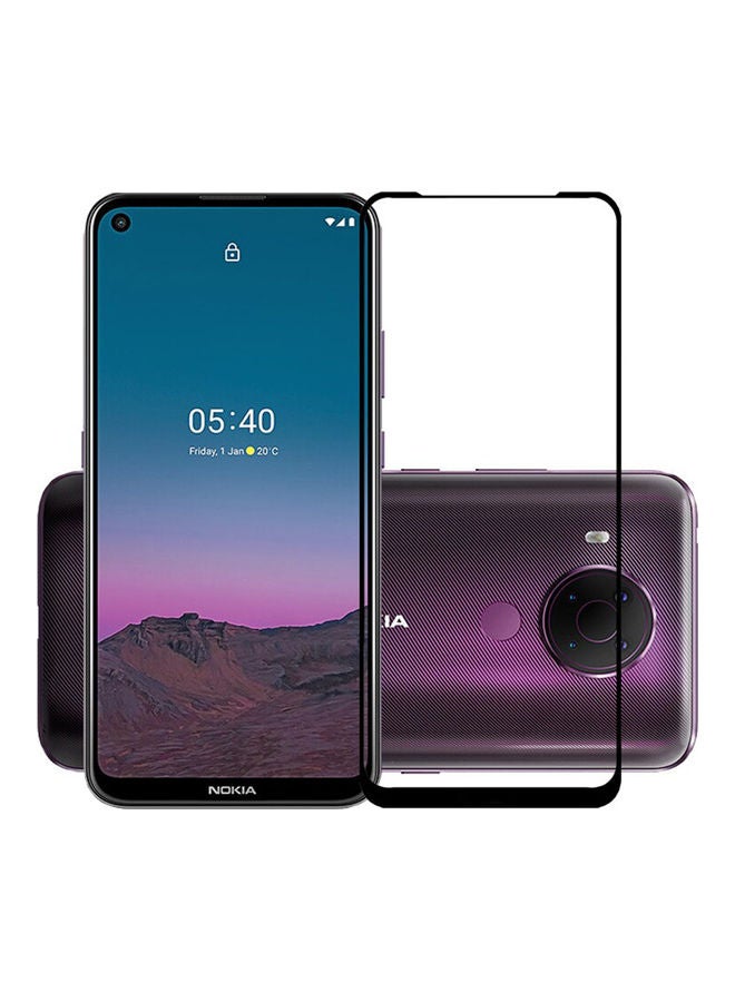 11D Full Tempered Glass with Glue Screen Protector For Nokia 3.4 Clear - Image 1