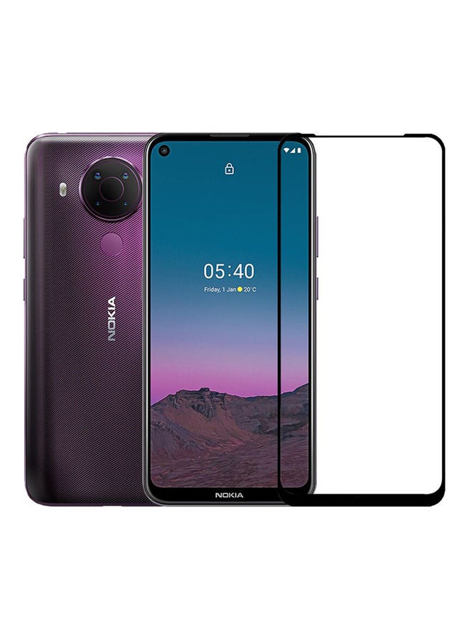 11D Full Tempered Glass with Glue Screen Protector For Nokia 3.4 Clear - Image 2