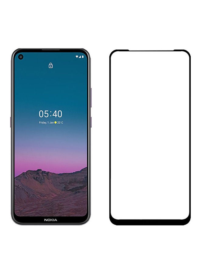 11D Full Tempered Glass with Glue Screen Protector For Nokia 3.4 Clear - Image 4