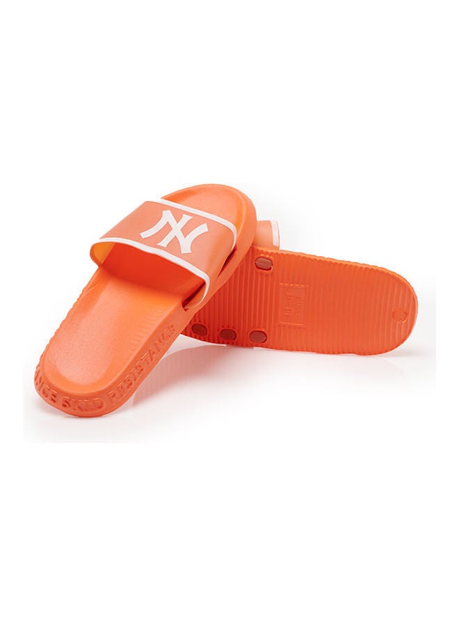 Camel Safari - Kids Non-Slip Lightweight Slides Tangerine - Image 1