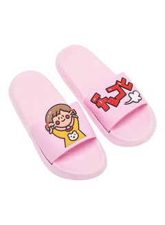 Kids Non-Slip Lightweight Slides Blush Pink
