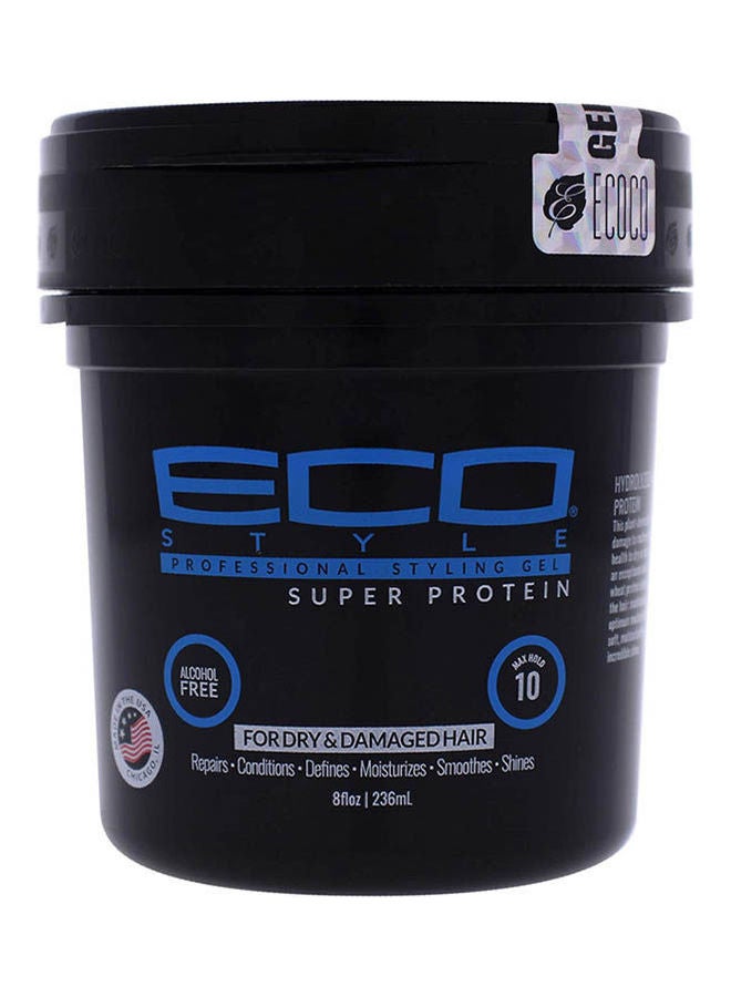 Eco Style Styling Gel - Super Protein Black 235ml - Image 1