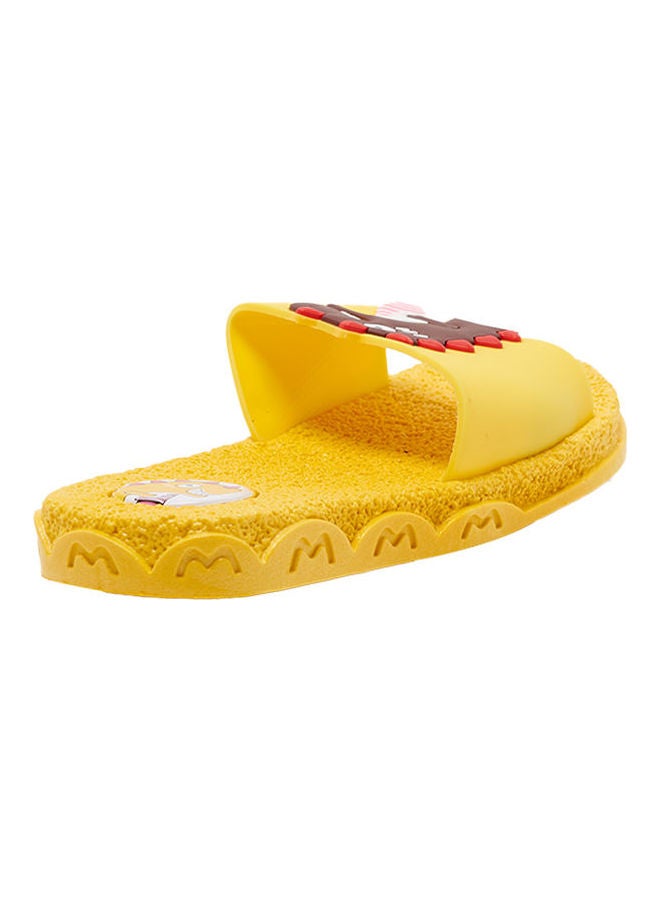Camel Safari - Kids Non-Slip Lightweight Slides Cadmium Yellow - Image 1