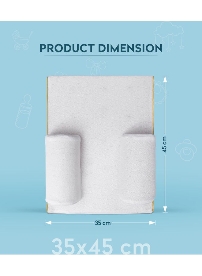 PARRY LIFE Baby Pillow With Organic Sleep Positioner - Image 4