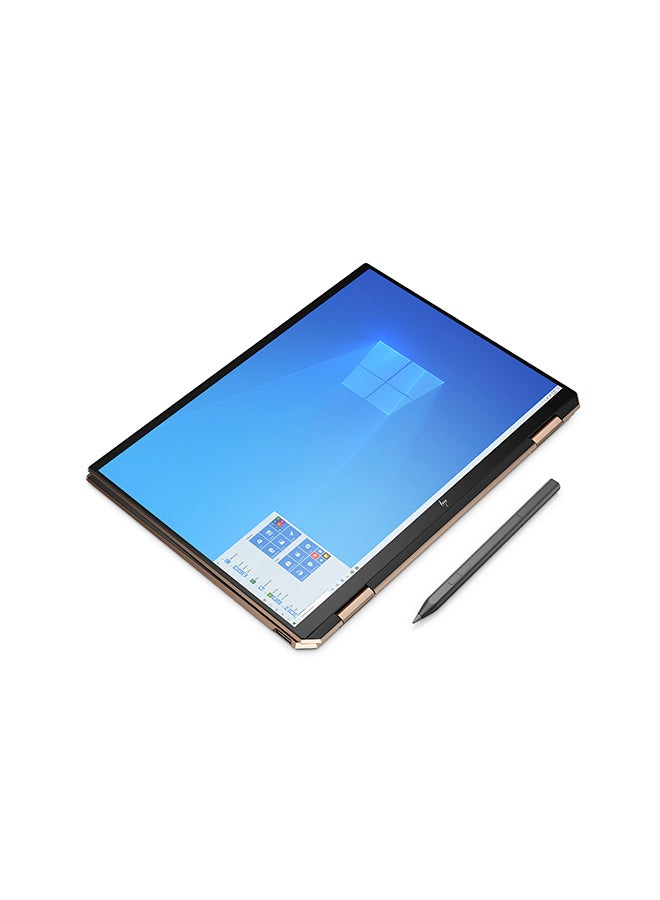HP - Spectre x360 2- in-1 14-ea0005ne (Upgraded Version) Laptop With 13.5-Inch WUXGA+ Touch Screen, 11th Gen,Intel Core i7 Processor/16GB RAM/1TB SSD/Intel Iris X Graphics/Windows 10 English Black - Image 1