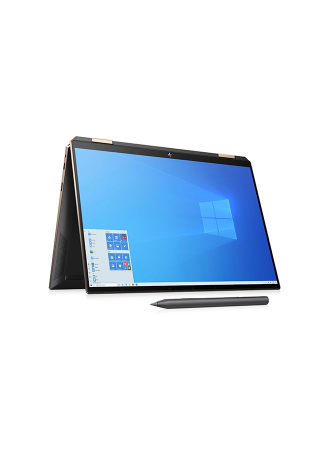 HP - Spectre x360 2- in-1 14-ea0005ne (Upgraded Version) Laptop With 13.5-Inch WUXGA+ Touch Screen, 11th Gen,Intel Core i7 Processor/16GB RAM/1TB SSD/Intel Iris X Graphics/Windows 10 English Black - Image 1