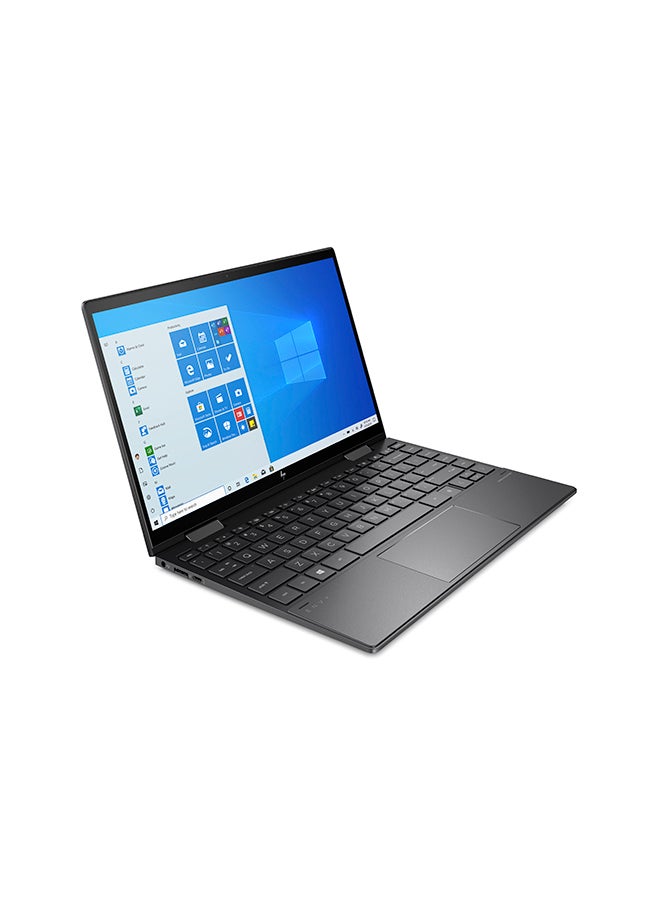 HP - ENVY x360 2 in 1 Laptop 13-AY1001NE With 13.3Inch Full HD Display touch screen, AMD Ryzen 5 processor/ 8GB RAM/ 512GB SSD, AMDRadeon Graphics/ Windows 11/International Version English Nightfall Black Aluminum - Image 1