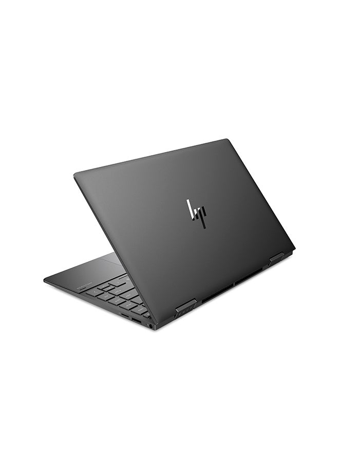 HP - ENVY x360 2 in 1 Laptop 13-AY1001NE With 13.3Inch Full HD Display touch screen, AMD Ryzen 5 processor/ 8GB RAM/ 512GB SSD, AMDRadeon Graphics/ Windows 11/International Version English Nightfall Black Aluminum - Image 1