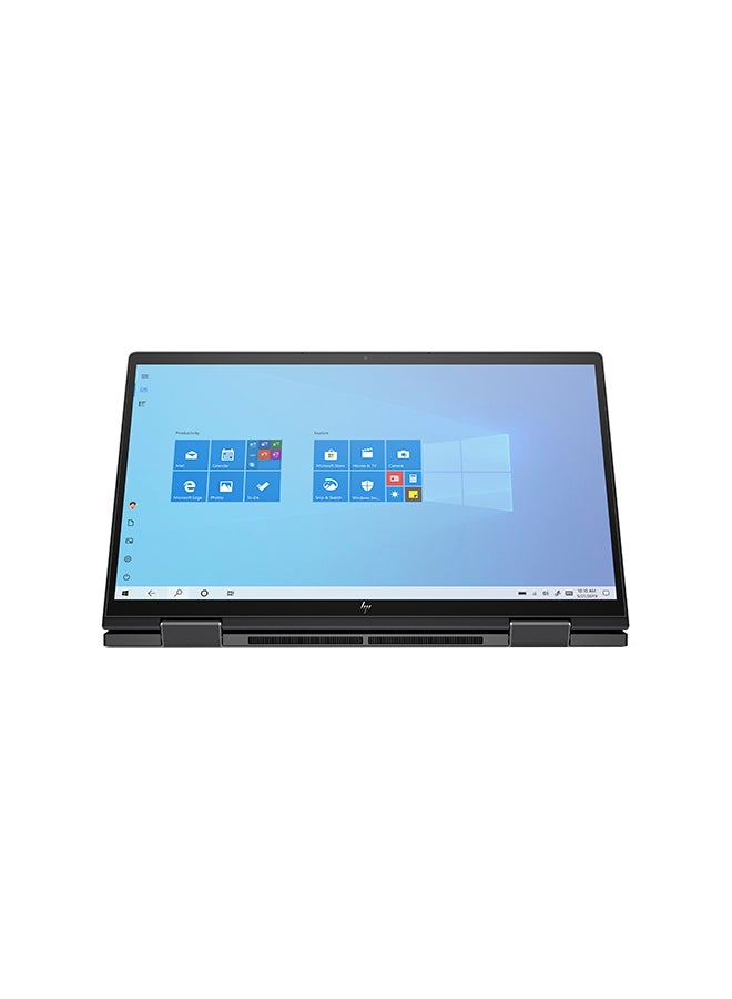 HP - ENVY x360 2 in 1 Laptop 13-AY1001NE With 13.3Inch Full HD Display touch screen, AMD Ryzen 5 processor/ 8GB RAM/ 512GB SSD, AMDRadeon Graphics/ Windows 11/International Version English Nightfall Black Aluminum - Image 1