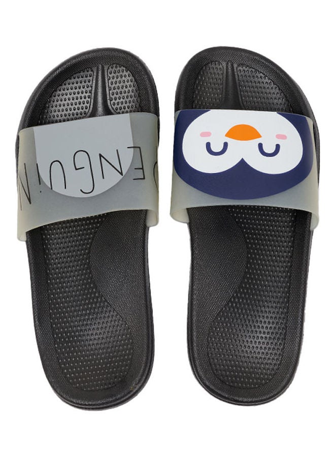 كامل سفاري شبشبٌ خفيف الوزن ومضاد للانزلاق للأطفال أسود  - Image 2