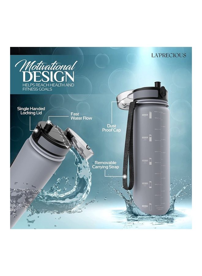 LA' Precious 1L Leakproof Tritan BPA Free Water Bottle