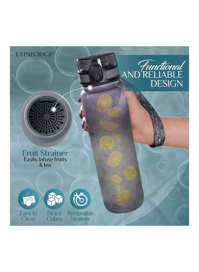 LA' Precious 1L Leakproof Tritan BPA Free Water Bottle