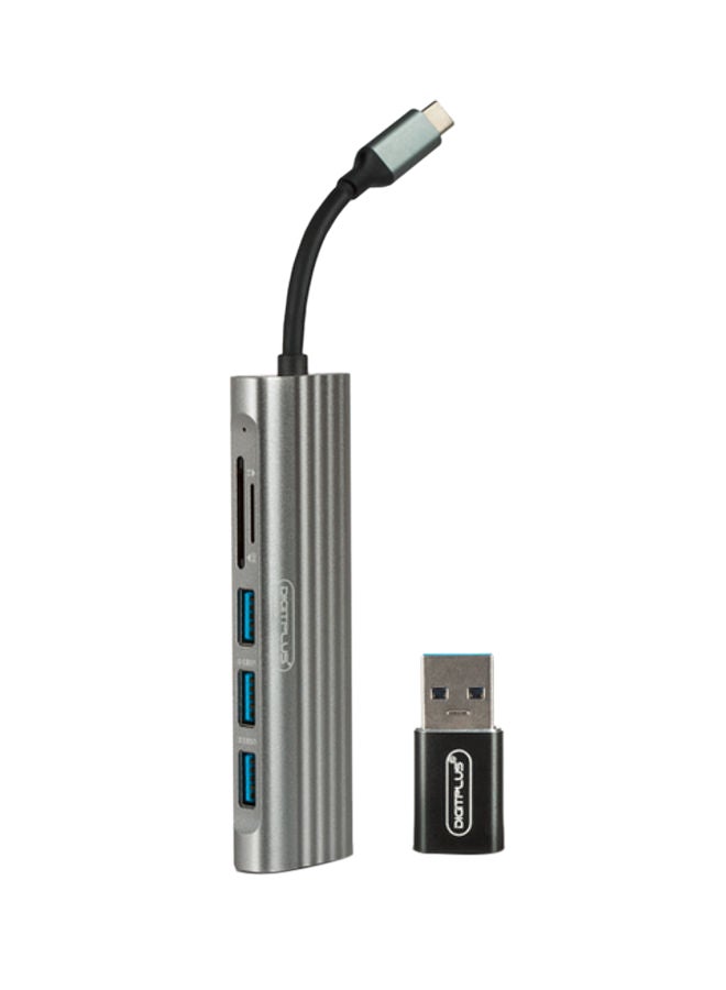 ديجيتبلس محول من Type-C إلى HDMI رمادي - Image 1