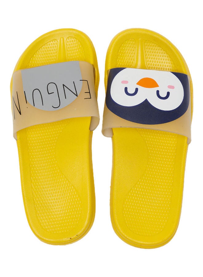 Camel Safari - Kids Non-Slip Lightweight Slides Cadmium Yellow - Image 1