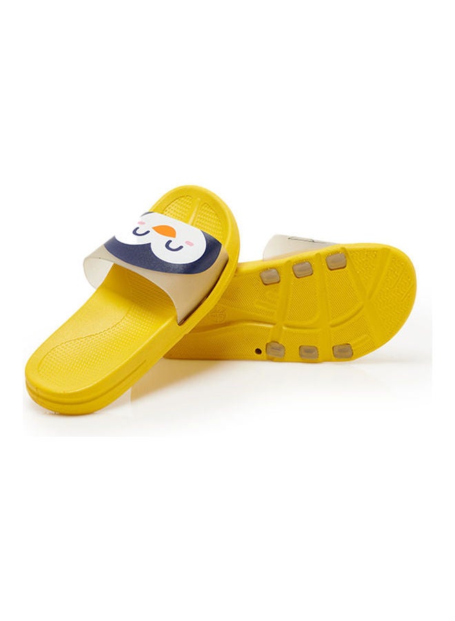 Camel Safari - Kids Non-Slip Lightweight Slides Cadmium Yellow - Image 1