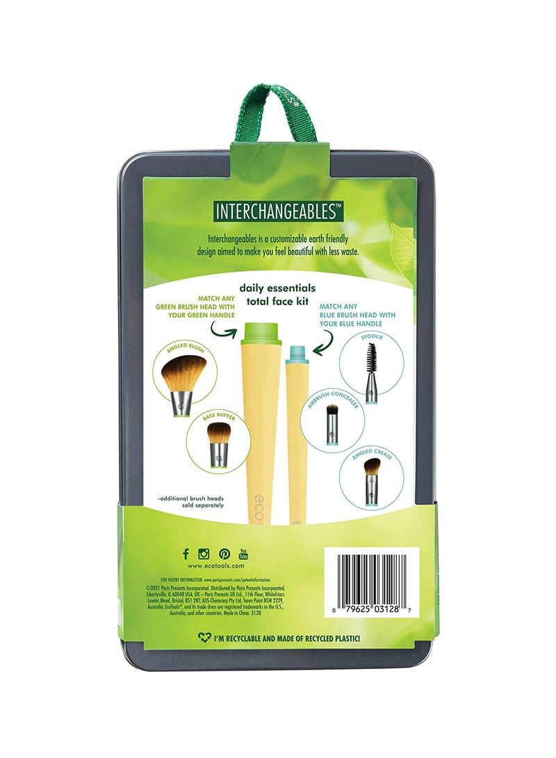 Eco Tools Interchangeable Daily Essentials Total Face Kit Multicolour  - Image 2