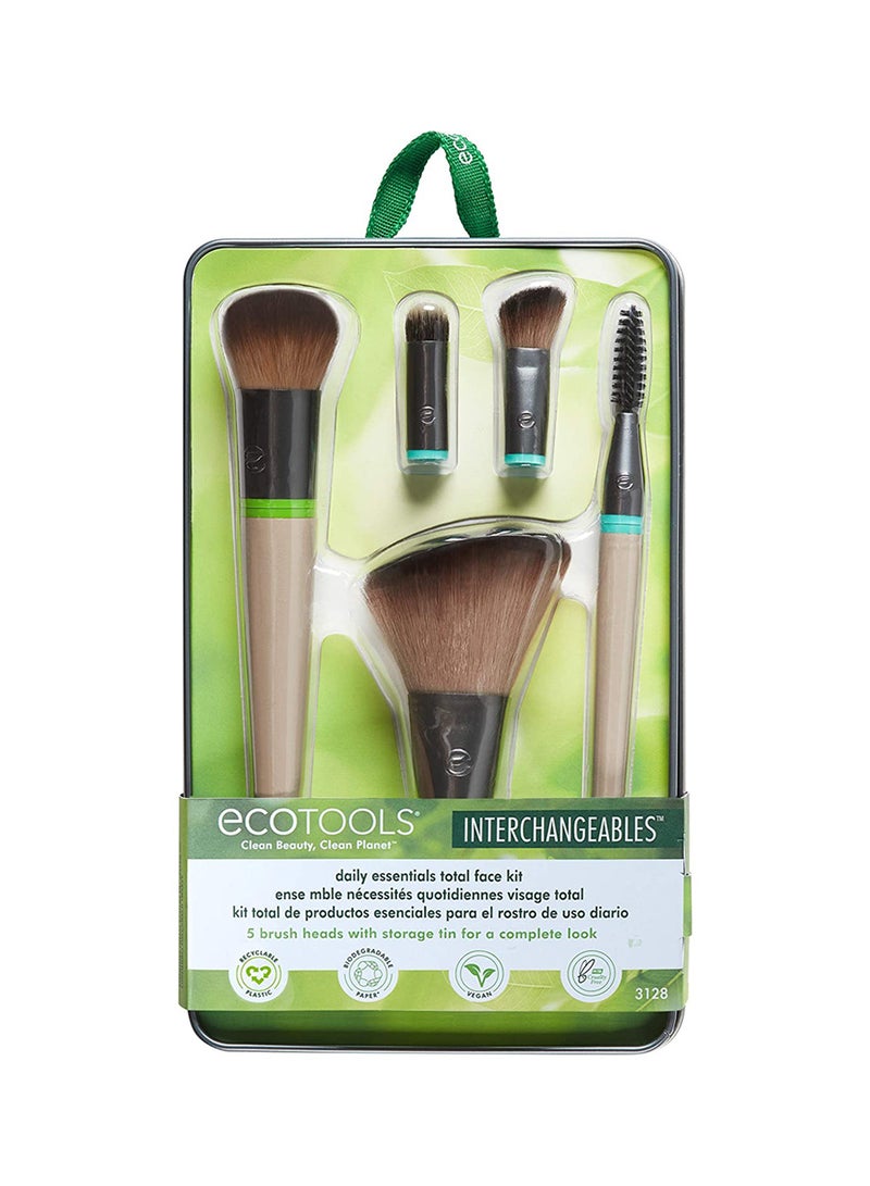 Eco Tools Interchangeable Daily Essentials Total Face Kit Multicolour  - Image 5