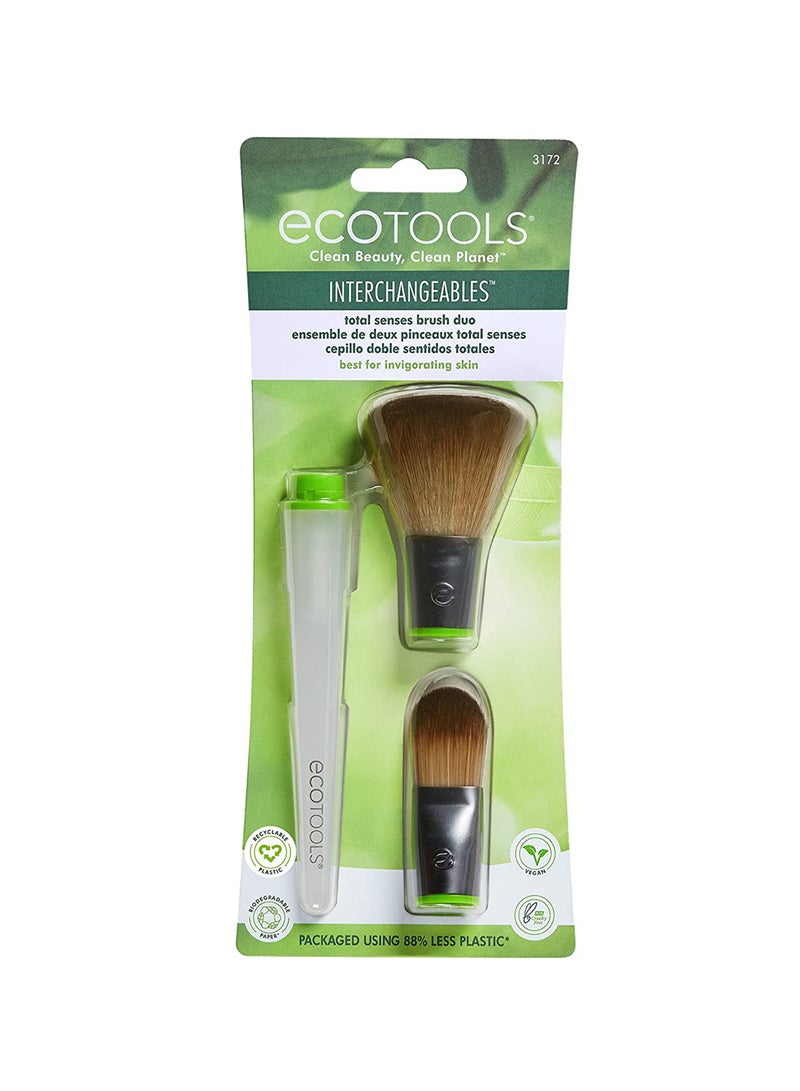 Eco Tools - Interchangeables Total Senses Brush Duo Multicolour - Image 1