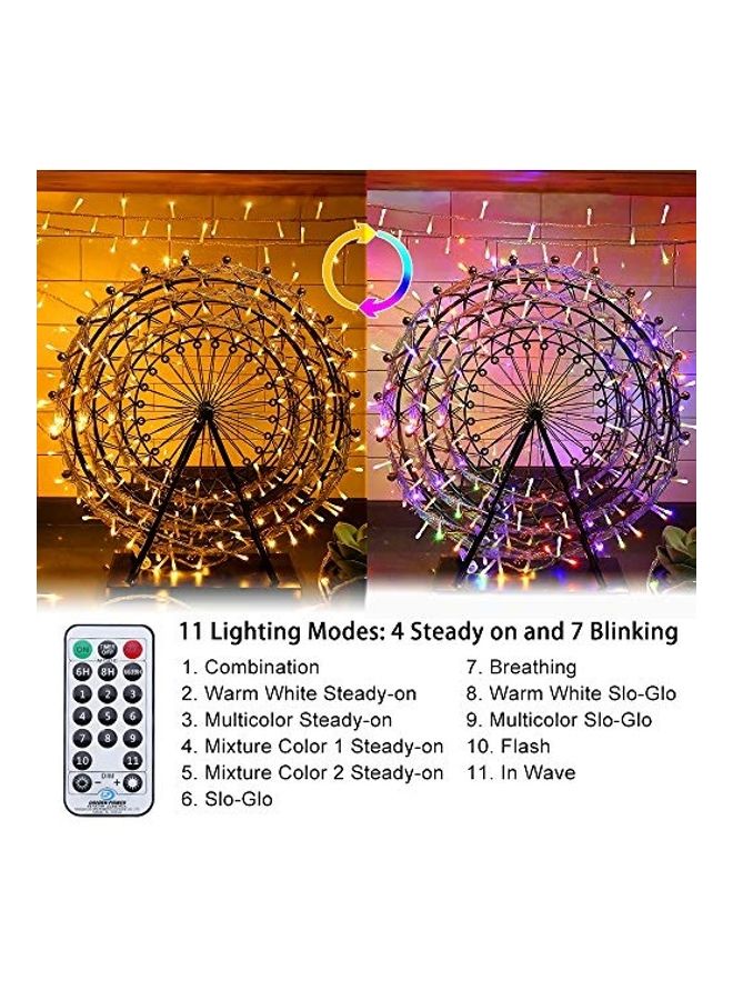 Ollny Waterproof 640 LED Twinkle String Lights with Remote Control and 11 Modes For Outdoor Decoration Multicolour 79.58meter - Image 3