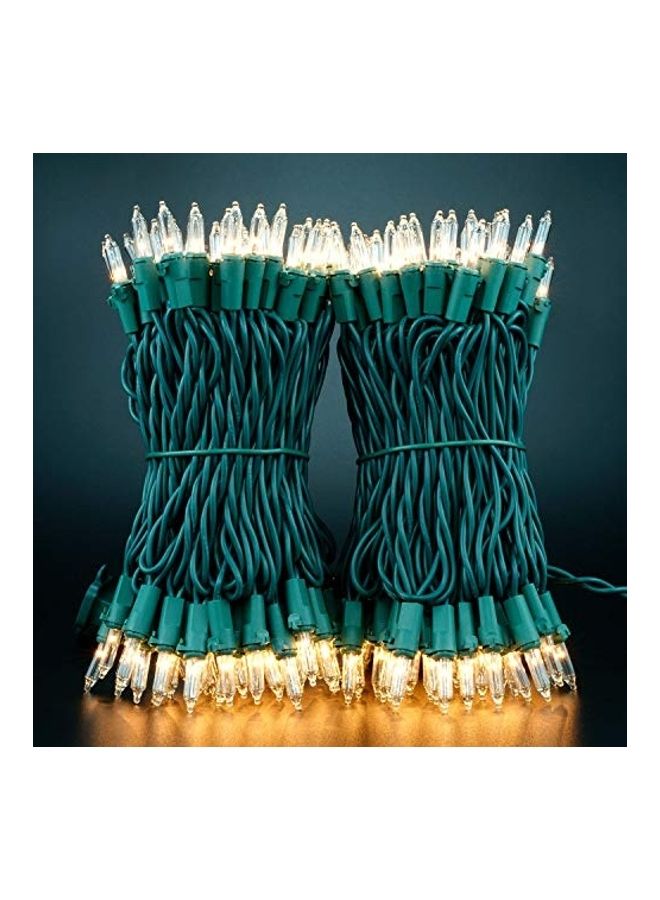 YULETIME 2-Pack 200 Count UL Certified String Light Set White 20.11meter - Image 4