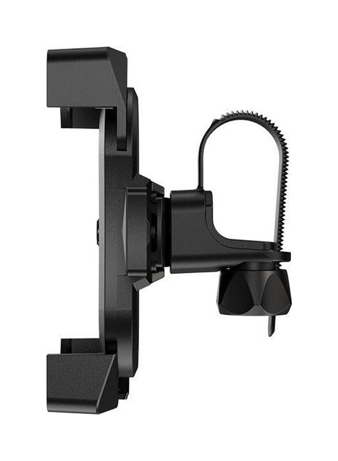 بوروفون حامل هاتف يُثبت على مقود الدراجة للهواتف الذكية بمقاس 4.0 إلى 6.5 بوصة أسود - Image 1