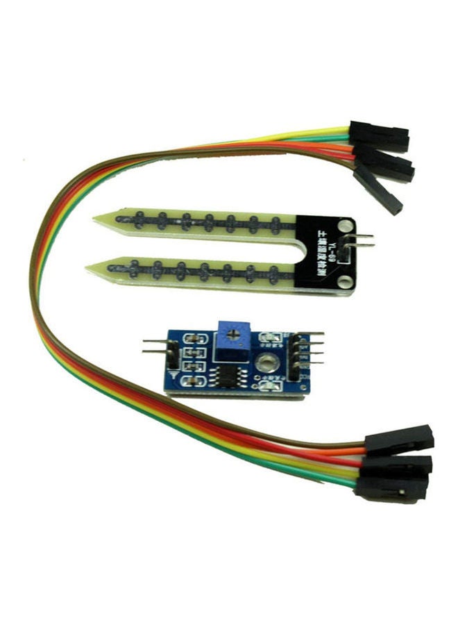 Generic - Soil Moisture Sensor And Soil Hygrometer Detection Module Arduino Multicolour - Image 1